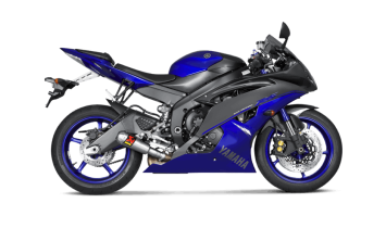 Akrapovic Slip-on Line Titanium Einddemper zonder E-keur Yamaha YZF-R6 2006 > 2025